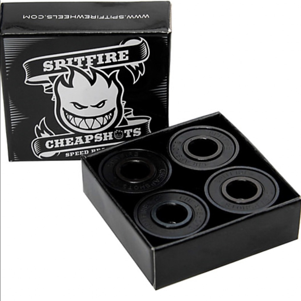 Ball bearings for skateboard wheels